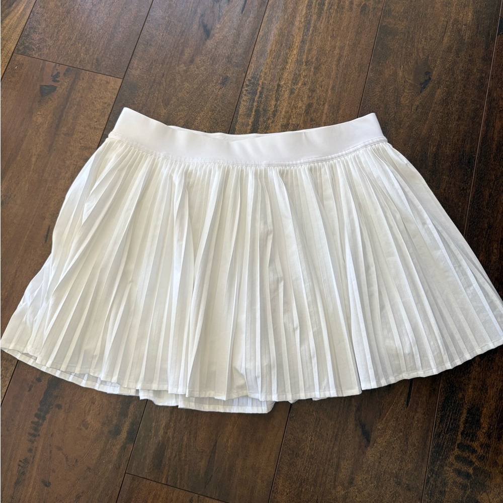 Lululemon Athletica White Tennis Skirt